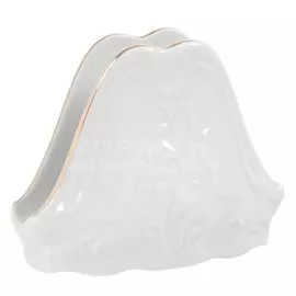 Салфетница фарфор, Bohemia, Rococo Золотая отводка, OMDZ21