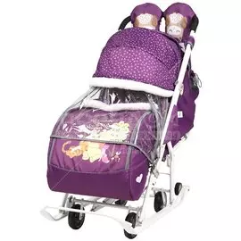 Санки коляска Nika Baby2 Disney DB2/1 Винни