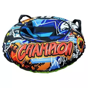 Санки-ватрушка Fani Sani, Champion Proffi, 80 см, 80 кг, с буксировочным тросом, с ручками, 80161