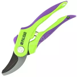 Секатор 200 мм, прямого реза, Palisad, рукоятка двухкомпонентная, 60536