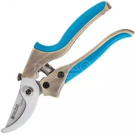 Секатор 205 мм, прямого реза, Palisad, Luxe, рукоятка металл, резина, 60482