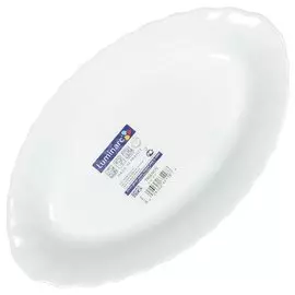 Селедочница стеклокерамика, овальная, 22 см, белая, Trianon, Luminarc, E9684/H4126/ N3648