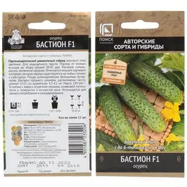 Семена Огурец, Бастион F1, цветная упаковка, Поиск