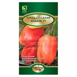 Семена Перец сладкий, Альянс F1, 12 шт, цветная упаковка, Поиск