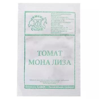 Семена Томат, Мона Лиза, 0.2 г, о/г, белая упаковка, Седек
