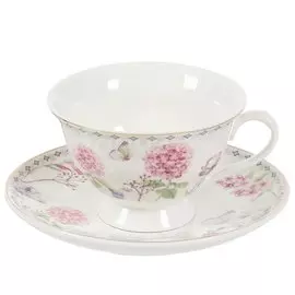 Сервиз чайный из фарфора, 12 предметов, Диана Ф2-034P/6, 220 мл