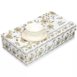 Сервиз чайный из фарфора, 12 предметов, Жаклин Моне МА009P/6 Beatrix