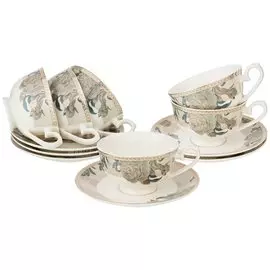 Сервиз чайный из фарфора Лаурель, 12 предметов, 115-336 Lefard