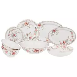 Сервиз столовый фарфор, 23 предмета, на 6 персон, Lefard, Grace, 275-1231