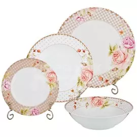 Сервиз столовый из фарфора, 19 предметов, 770-146