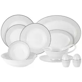 Сервиз столовый из фарфора, 27 предметов, Эдельвейс MI2-K3771-T3/27