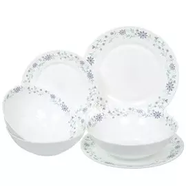 Сервиз столовый из стеклокерамики, 19 предметов, Констанция 130-21104
