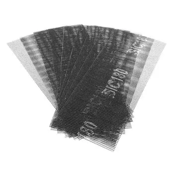 Сетка абразивная зернистость P180, 105х280 мм, 10 шт, РемоКолор, 31-8-118