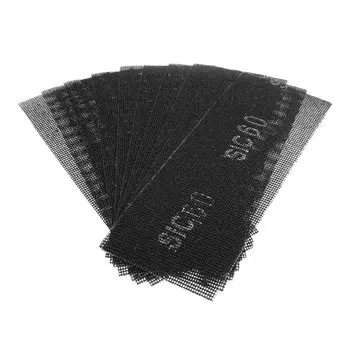 Сетка абразивная зернистость P60, 105х280 мм, 10 шт, РемоКолор, 31-8-106