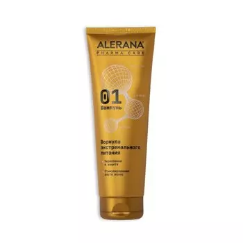 Шампунь Alerana, Формула экстремального питания, для всех типов волос, 260 мл