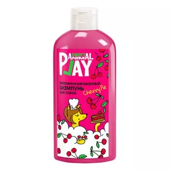 Шампунь Animal Play, Вишневый пай, для кошек и собак, 300 мл, витаминный