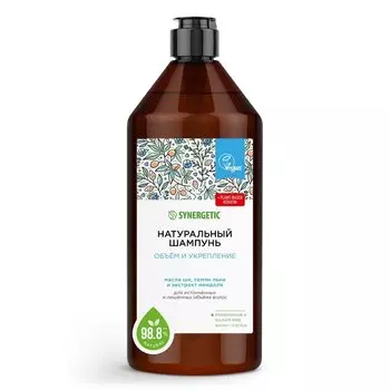 Шампунь Synergetic, Объём и укрепление волос, 400 мл