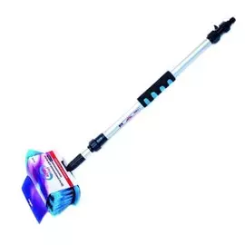 Щетка для мытья авто телескопическая, 68-104 см, с краном и переходником, Autovirazh, 45831