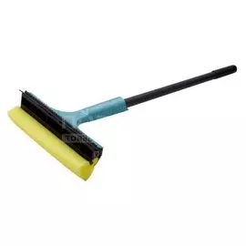 Щетка для окон и зеркал, пластик, 44 см, с ручкой, с черенком, Svip, Quadra Line, SV3869НБС