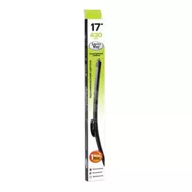 Щетка стеклоочистителя 17"/43 см Lucky Way бескаркасная