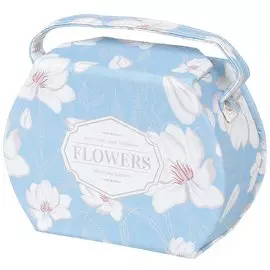 Шкатулка для украшений, искусственная кожа, 16х12х7 см, Магнолия/Кристалл, Y6-2431