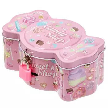 Шкатулка металл, 11.5х7.5х8 см, Y4-6816