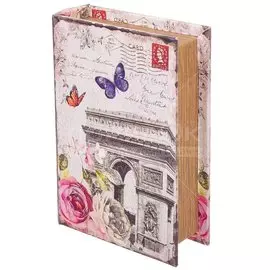Шкатулка-фолиант дерево, МДФ, 19х13х4.5 см, Триумфальная арка, Y3-1757
