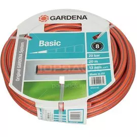 Шланг Gardena Basic поливочный армированный 18123-29.000.00 1/2", 20 м