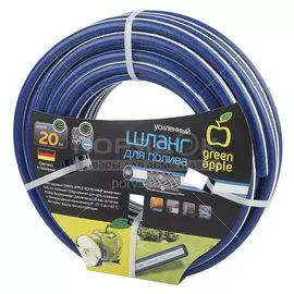 Шланг поливочный, 1/2 '', диаметр 12 мм, 20 м, 30 атм, армированный, Green Apple, GWGH1-030, ПВХ