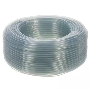 Шланг пищевой, 6 мм, 3 атм, 100 м, 1 слой, НОВЭМ, ПВХ, бесцветный