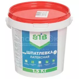 Шпатлевка ВТВ, Профи, латексная, 1.5 кг