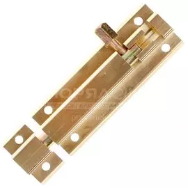 Шпингалет накладной, Apecs, 80 мм, DB-05-80-G, 8279, золото