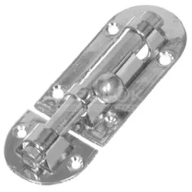 Шпингалет Trodos, 70 мм, 01.01.02 L, 205049, хром