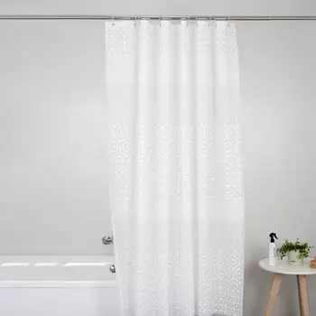 Штора для ванн 180х180 см, Peva, Fora, Diamond, FOR-PV12