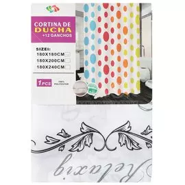 Штора для ванн 180х180 см, Peva, Графика, Y312