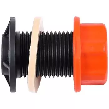 Штуцер для бочки 1/2, пластик, Жук, 8846-00