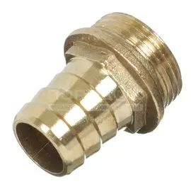 Штуцер латунный Ш 3/4", 20 мм