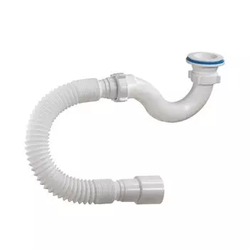 Сифон для душевого поддона, 1 1/2, полипропилен, с выпуском, Orio, А-72589