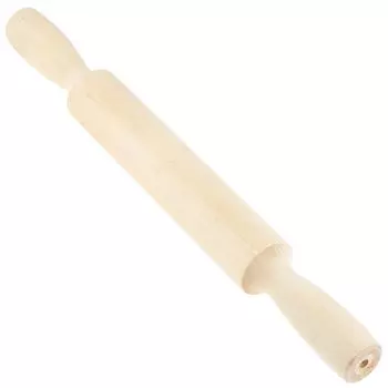 Скалка дерево, 40х4 см, береза, 1363