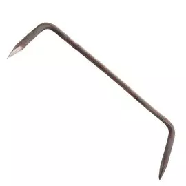 Скоба строительная, 60 мм, 300х6 мм