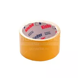 Клейкая лента 50 мм, двухсторонняя, основа тканевая, 5 м, Kroll, Klebe