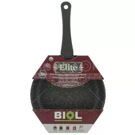 Сковорода алюминий, 28 см, антипригарное покрытие, Биол, Элит, 2816P