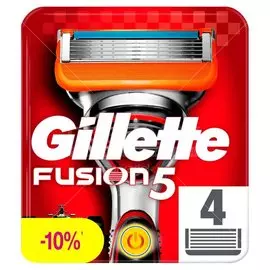Сменные кассеты для бритв Gillette, Fusion Power, для мужчин, 4 шт