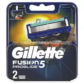 Сменные кассеты для бритв Gillette, Fusion ProGlide, для мужчин, 2 шт, GIL-81521961