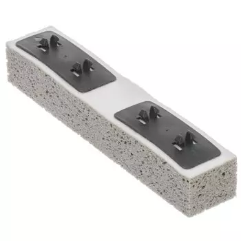 Сменный блок для швабры целлюлоза, 27х5.4х3.6 см, серый, Bossclean, 13-6665-14