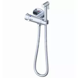 Смеситель для биде, Gappo, термостатический, хром, G7290