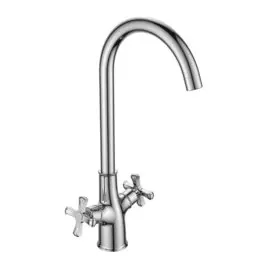 Смеситель для кухни, Decoroom, с кран-буксой, хром, DR52028