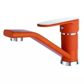 Смеситель для кухни, Diadonna, с картриджем, красный, D91-449117SY