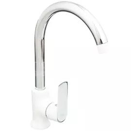 Смеситель для кухни, Frap, с картриджем, белый, F4031