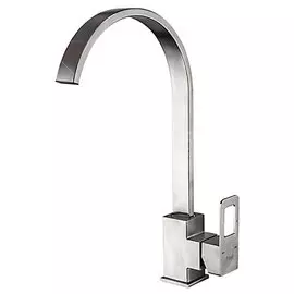 Смеситель для кухни, Frap, с картриджем, нержавеющая сталь, F40804